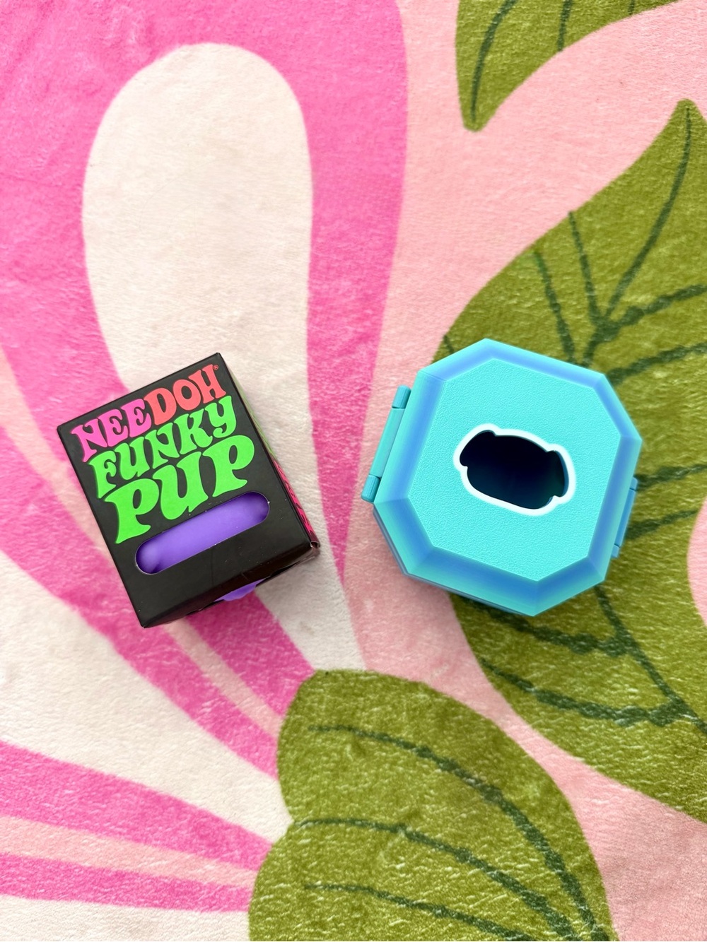 Needoh purple funky pup and case